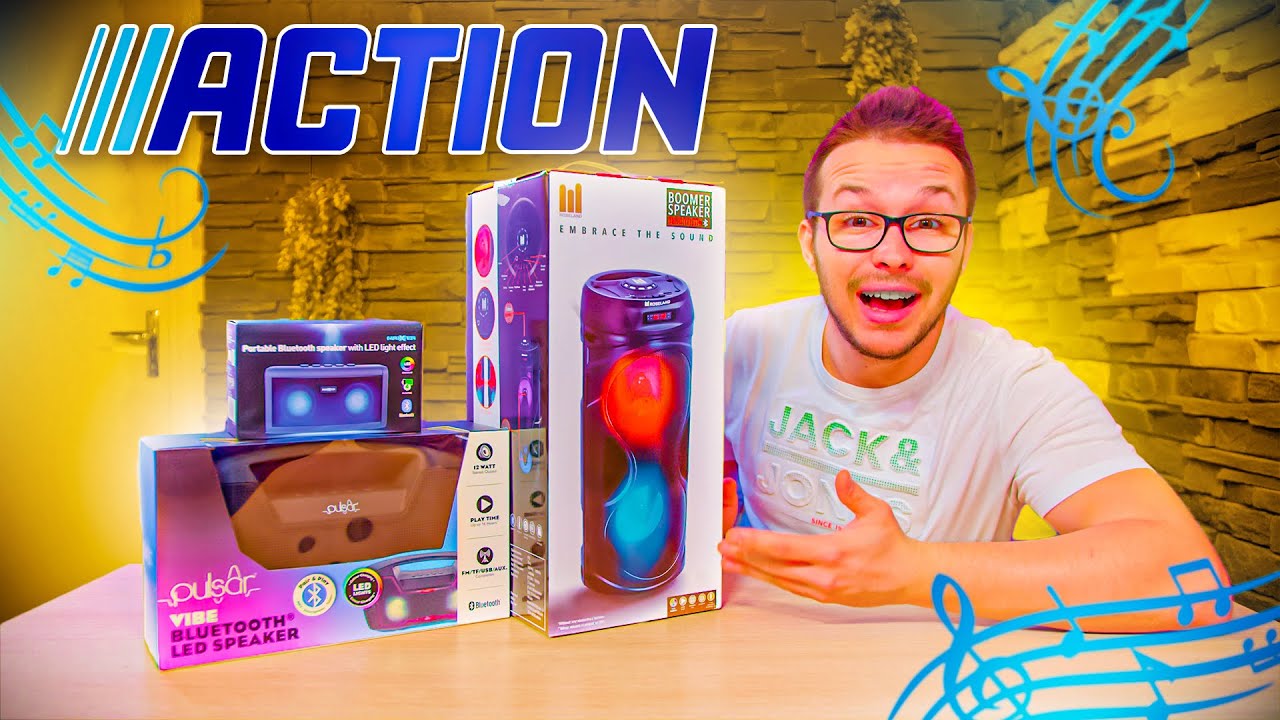 JE TESTE DES ENCEINTES BLUETOOTH DE CHEZ ACTION !