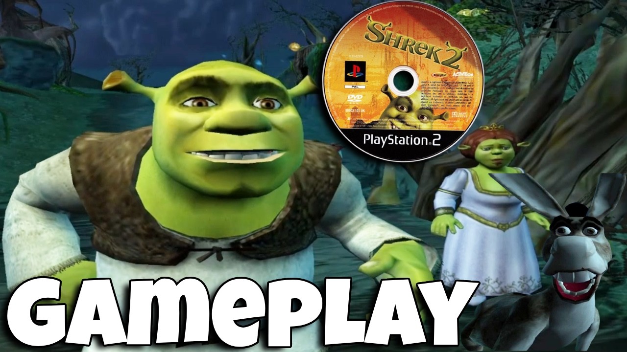 Shrek 2 Playthrough | PS2 Gameplay (4K 60FPS)
