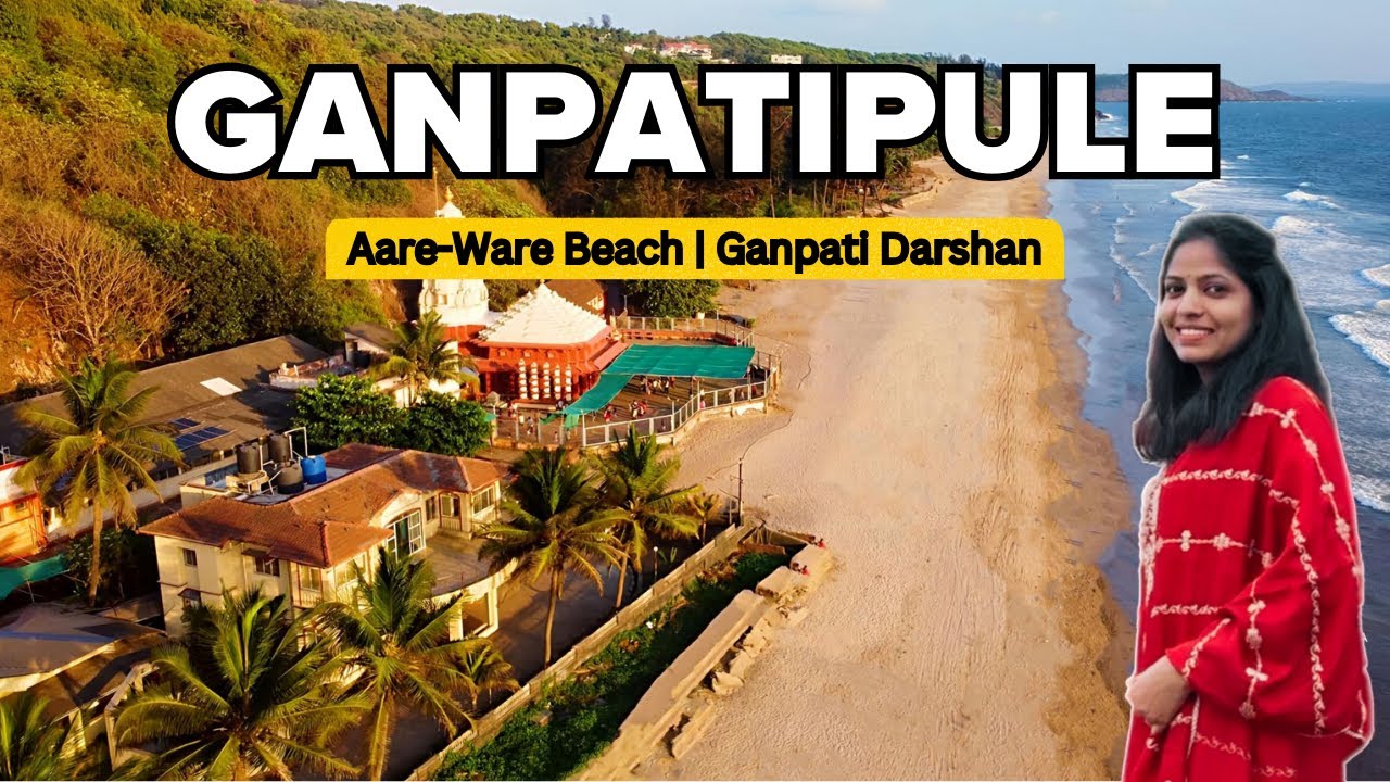 Konkan’s Hidden Beauty - Aare Ware Beach to Ganpatipule | Bhakt Niwas Stay & Temple Visit