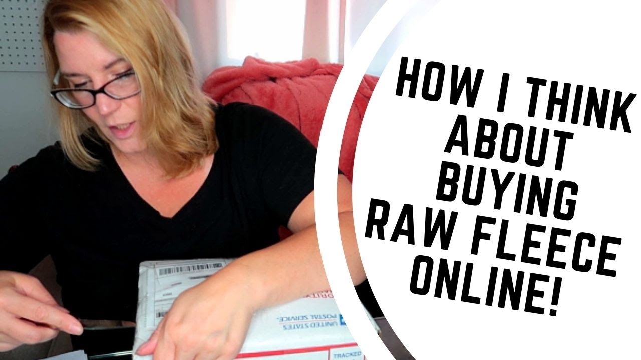 Unboxing A Raw Fleece   Finn!  Tips For Buying Raw Fleece Online!