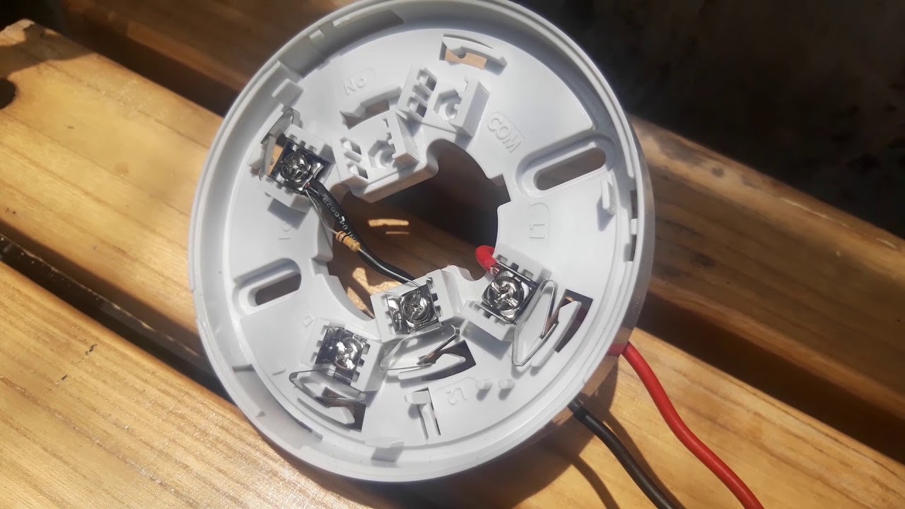 Instalasi Wiring Smoke Detector WT-30L Hooseki