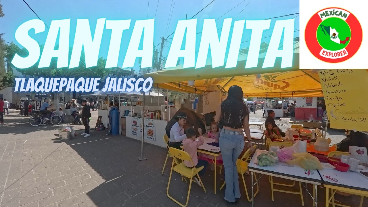 Santa Anita Tlaquepaque Jalisco 4K Walking Tour
