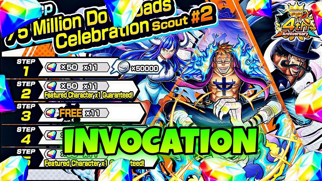 400 DIAMANTS SUR LE NOUVEAU PORTAIL !!! INVOCATION 400 DIAMANTS | One Piece Bounty Rush - OPBR FR