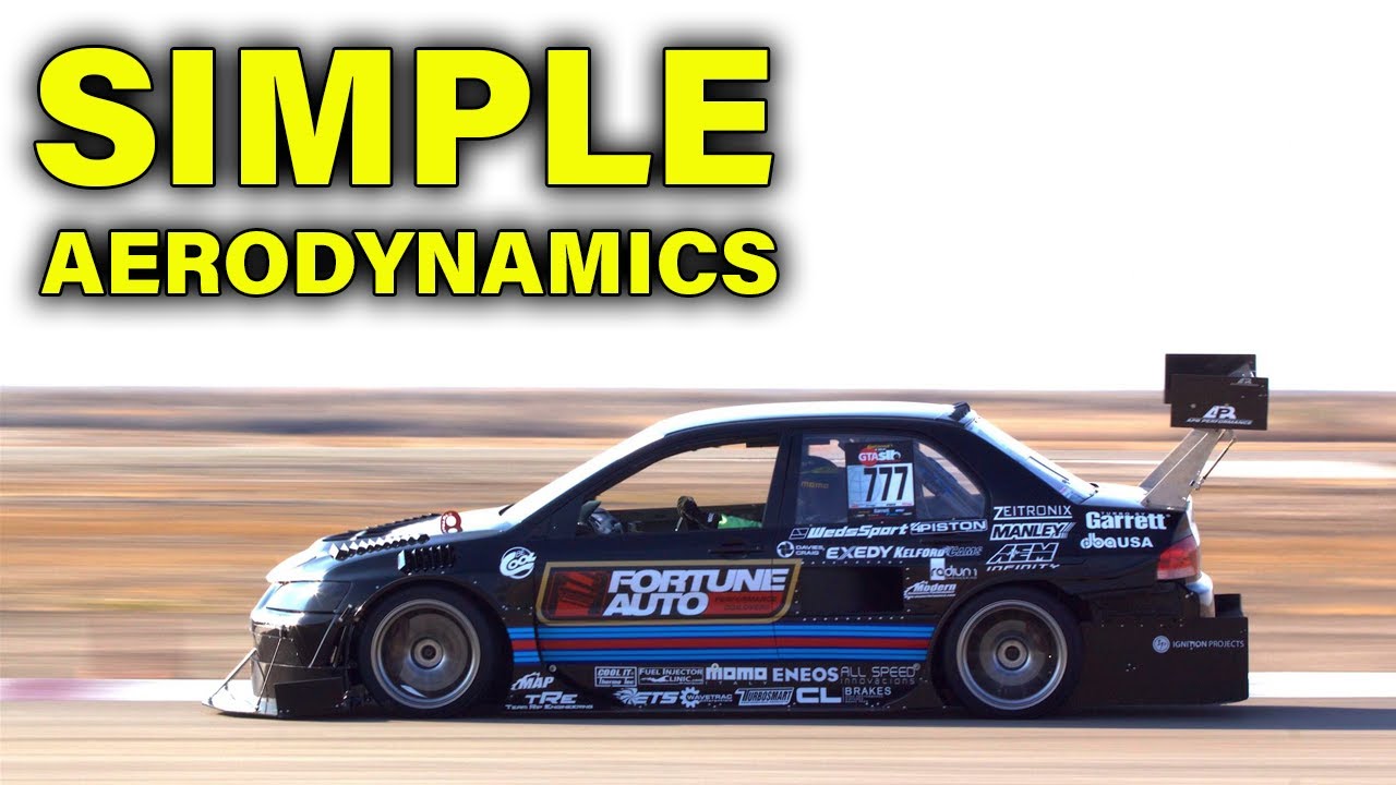 Race Car Aerodynamics Explained for Beginners!