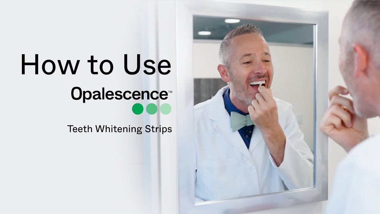 How to use Opalescence™ Teeth Whitening Strips with Dr. Stoker