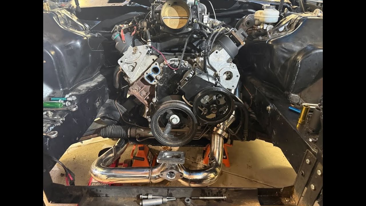 Fbody Camaro gets EBAY Turbo kit!