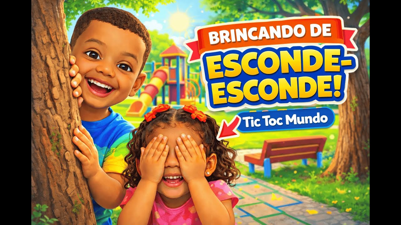 Esconde-Esconde com Eliabe e Gabriele🎶 Música curta