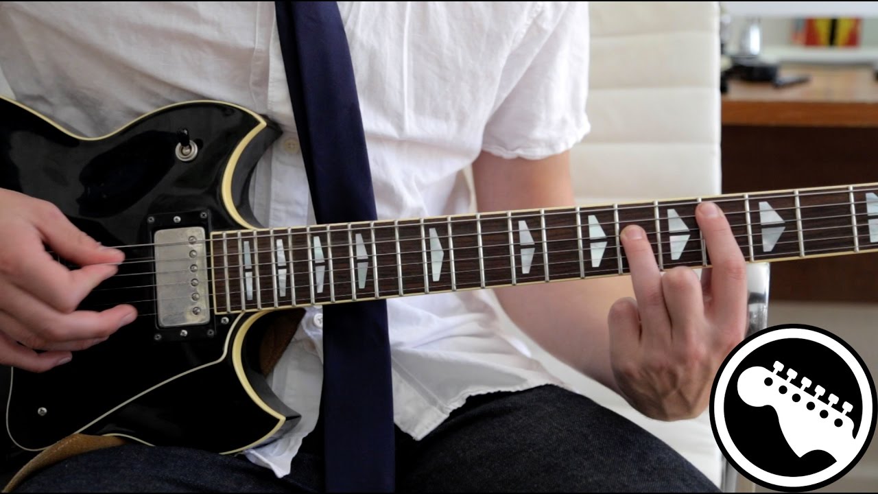 B*tch Don't Kill My Vibe by Kendrick Lamar - Electric Guitar Lesson