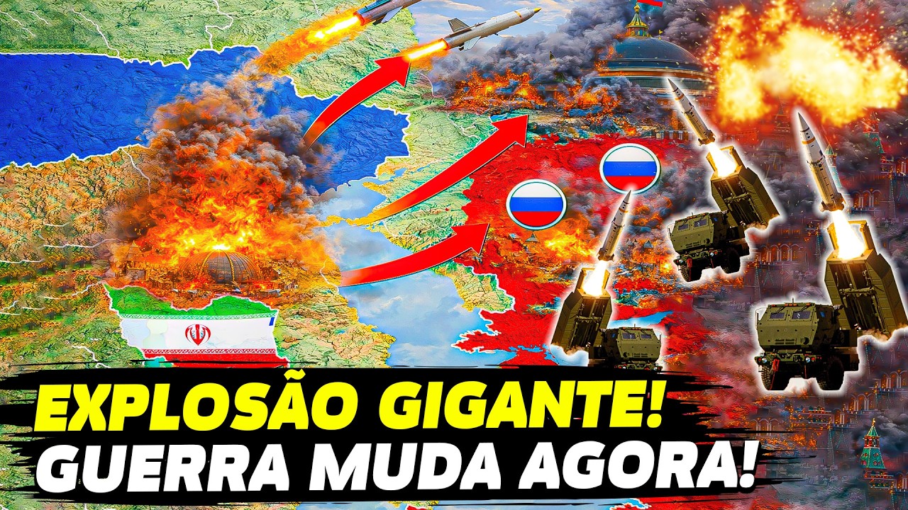 Algo terrível explodiu no Irã… enquanto ATACMS atingem bases russas e o Kremlin entra em crise