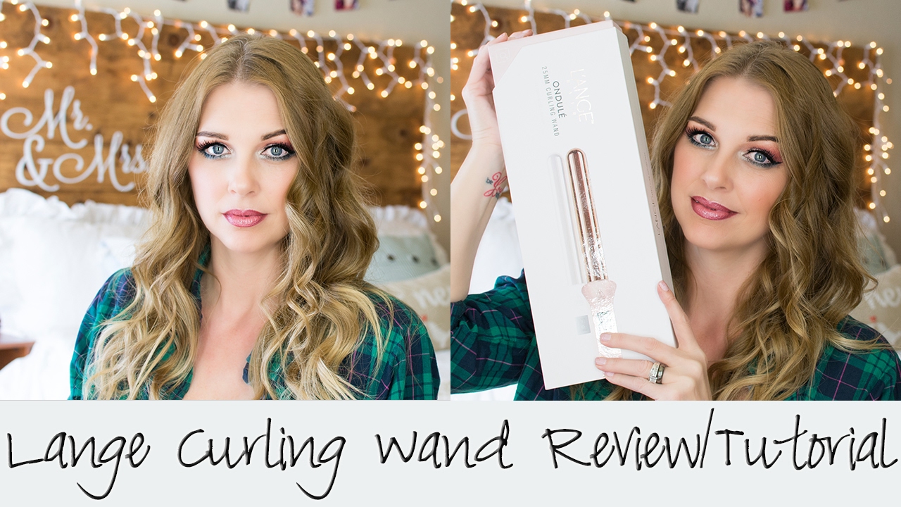 Lange Curling Wand Review || Hair Tutorial || Wow!