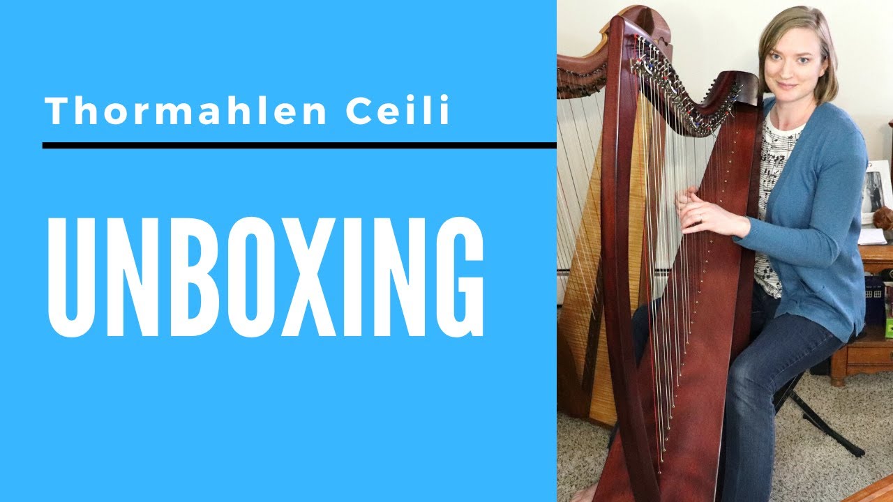 Unboxing (and playing) my new Thormahlen Ceili! | Harp Review
