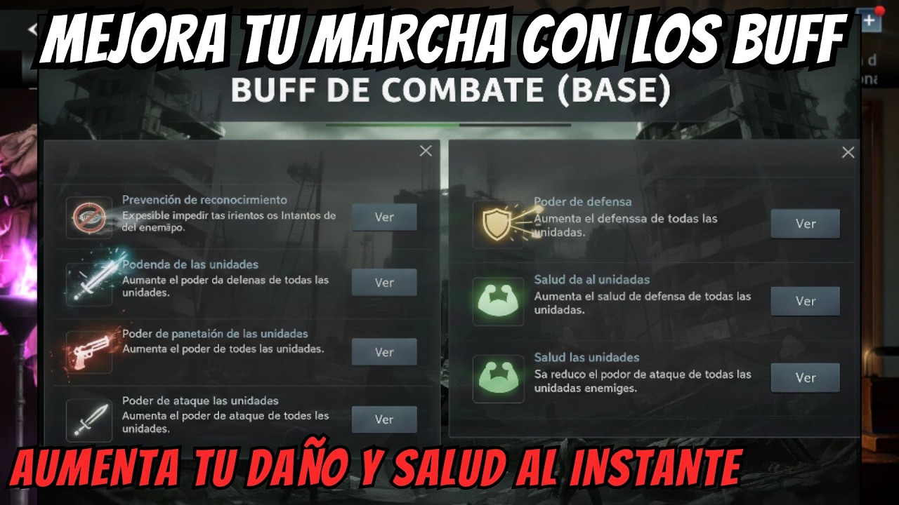 ¡MULTIPLICA TUS ATRIBUTOS AL MÁXIMO con los BUFF ! - Resident Evil Survival Unit