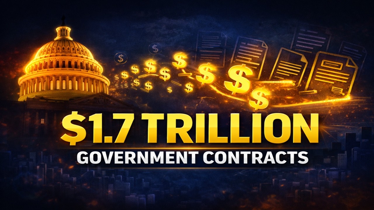 The $1.7 Trillion Government Contract Opportunity Explained (How Businesses Win Federal Contracts)