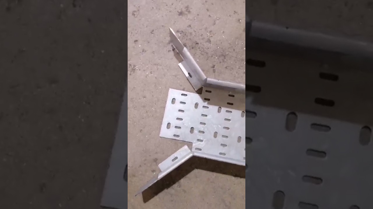 Cable tray make reducer 200mm to 350 mm #cabletray #reducer #tray