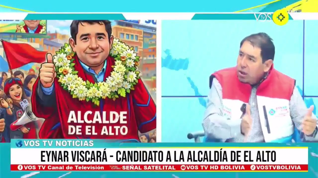 Eynar Viscará - candidato a la Alcaldía de El Alto
