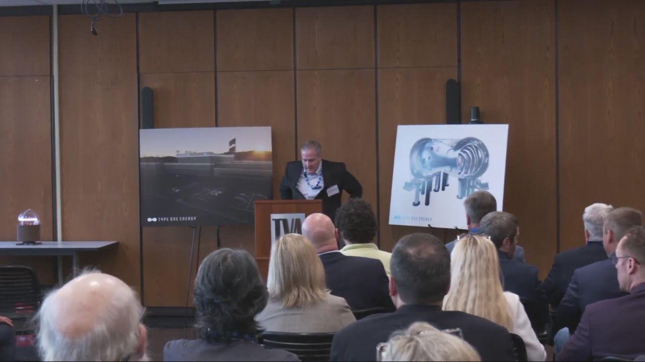 TVA, Type One Energy Announcement: Fusion energy plant coming to East Tennessee