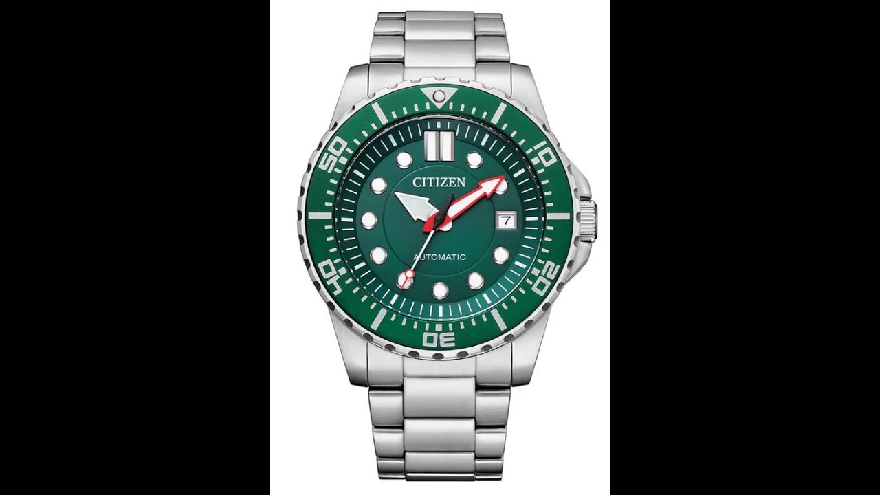 citizen mechanical 100M WR review- a colorful collection just like Oyster perpetual and affordable