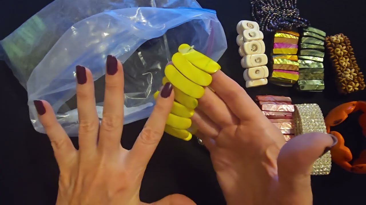 ASMR | Stretchy Bracelets/Jewelry Show & Tell (Soft Spoken)