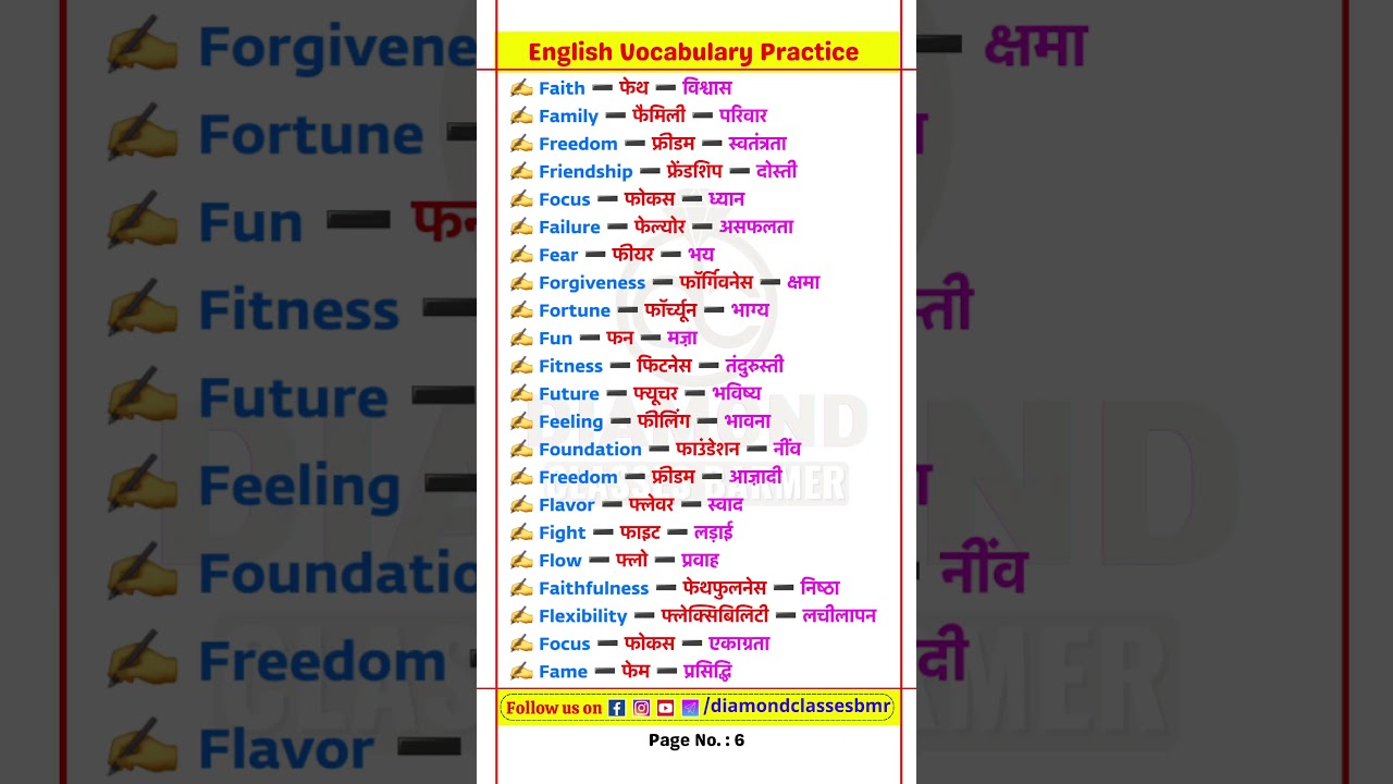 20 Tough English Vocab on F letter with Meaning in Hindi | कठिन अंग्रेजी शब्द | Vocabulary