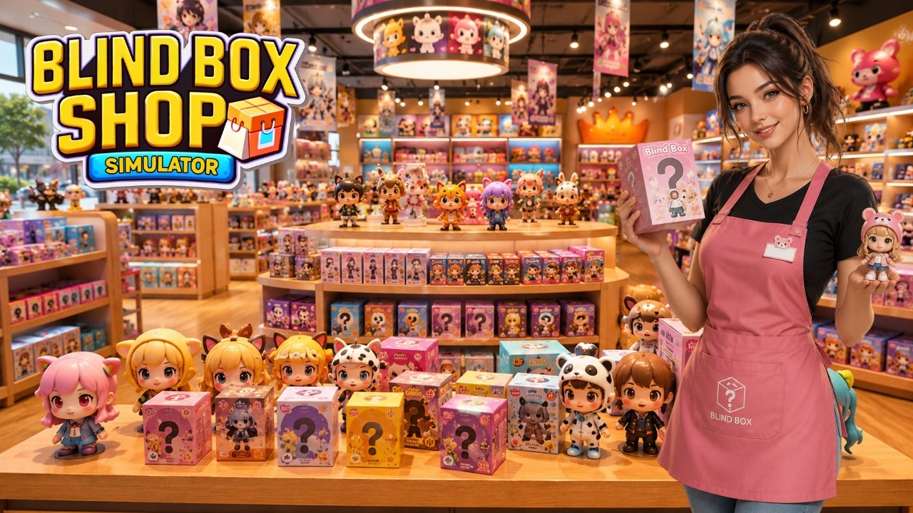 Blind Box Shop Simulator! 🎁🧸Long Gameplay - No Commentary