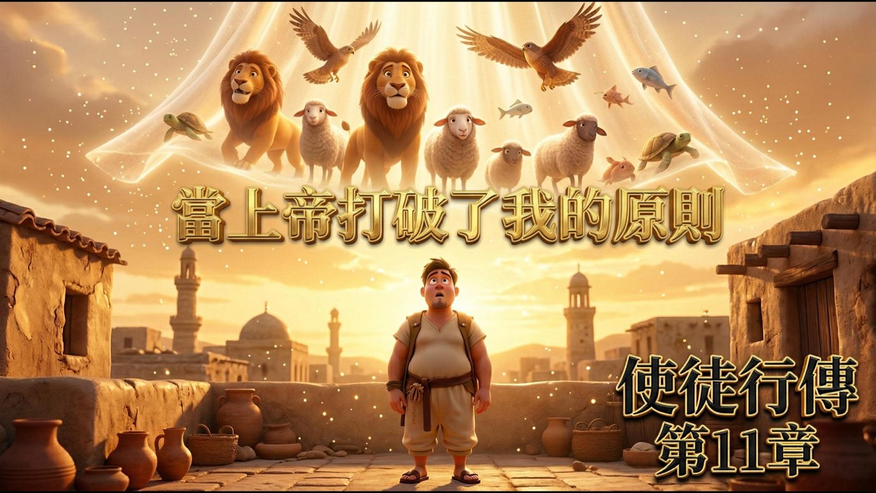 當上帝打破了我的原則｜原來神的愛沒有邊界｜使徒行傳第11章｜Bible Stories Alive 聖經故事屋