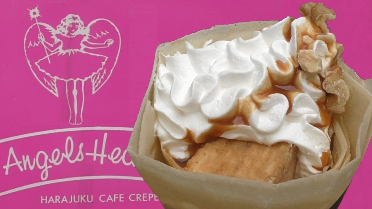 キャラメルチーズケーキ 生クリーム 580円 【クレープ】 原宿で行列のできるクレープ屋さん 【エンジェルスハート】