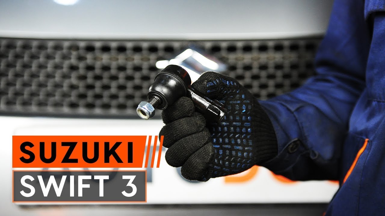 Come sostituire testine sterzo su SUZUKI SWIFT 3 [TUTORIAL AUTODOC]