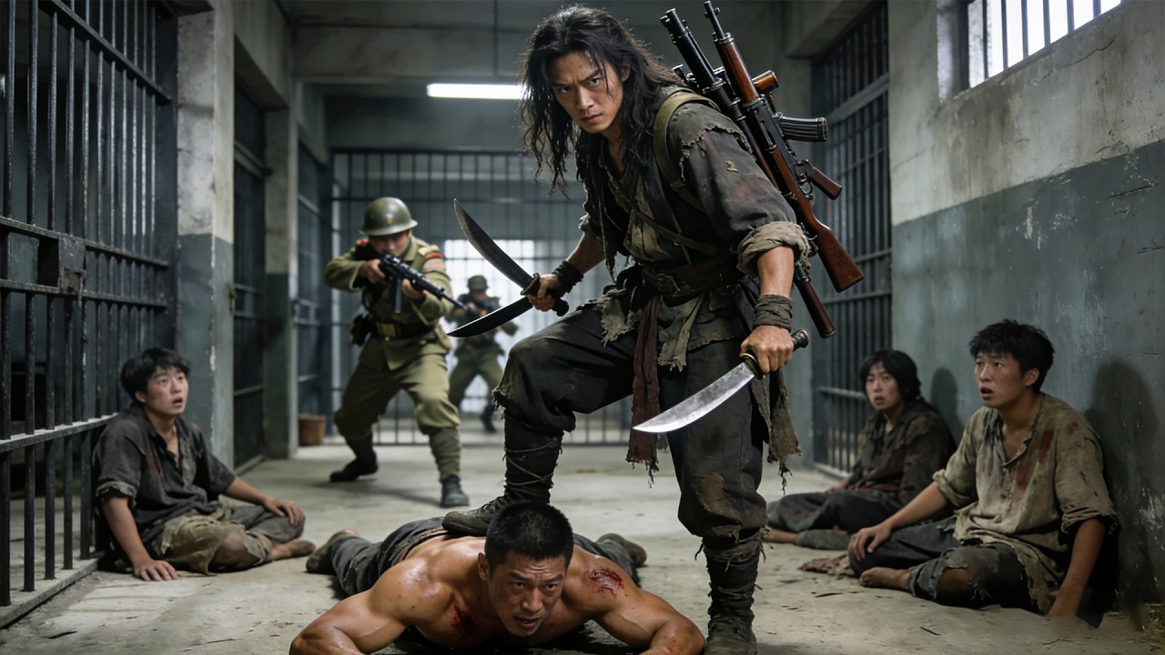 被欺負的乞丐竟是隱藏的特工，撕開偽裝，暴怒反擊全場！#drama #kungfu #中国电视剧