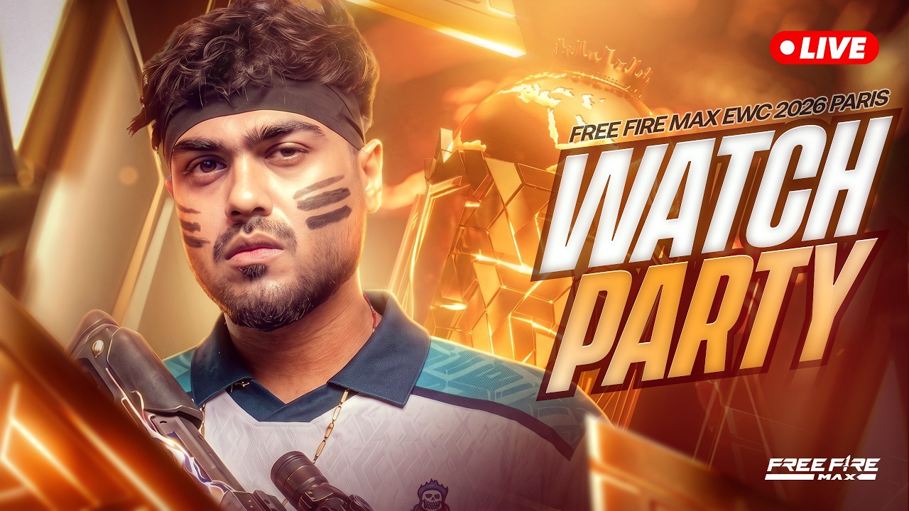 🛑[WATCHPARTY] : EWC Free Fire Max | Group Stage Day - 1