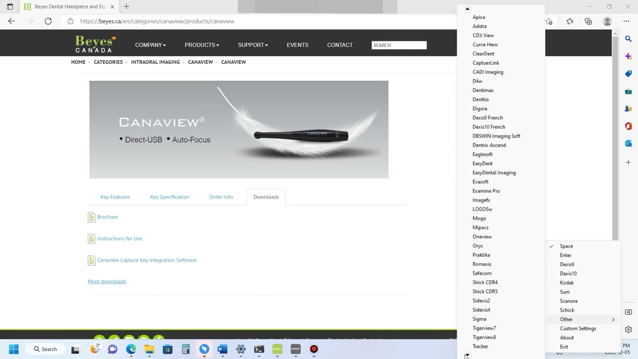 Canaview Setup