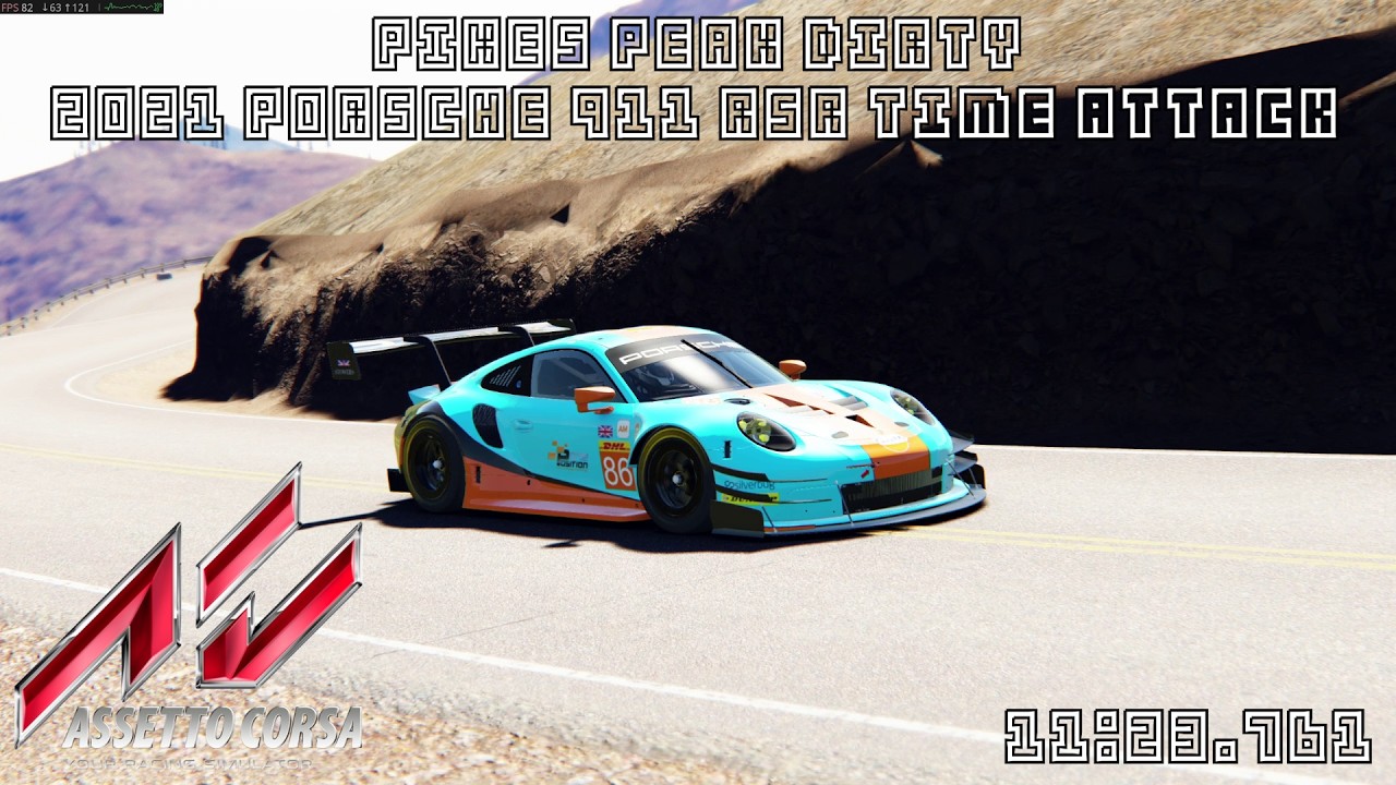 Pikes Peak DiRTy - 2021 Porsche 911 RSR Time Attack - Assetto Corsa