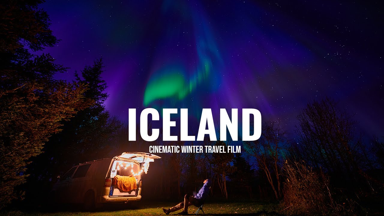ICELAND - Winter Solo Van Life | Cinematic Travel Film | DJI Mavic 3 Mini Pro, Nikon Z6