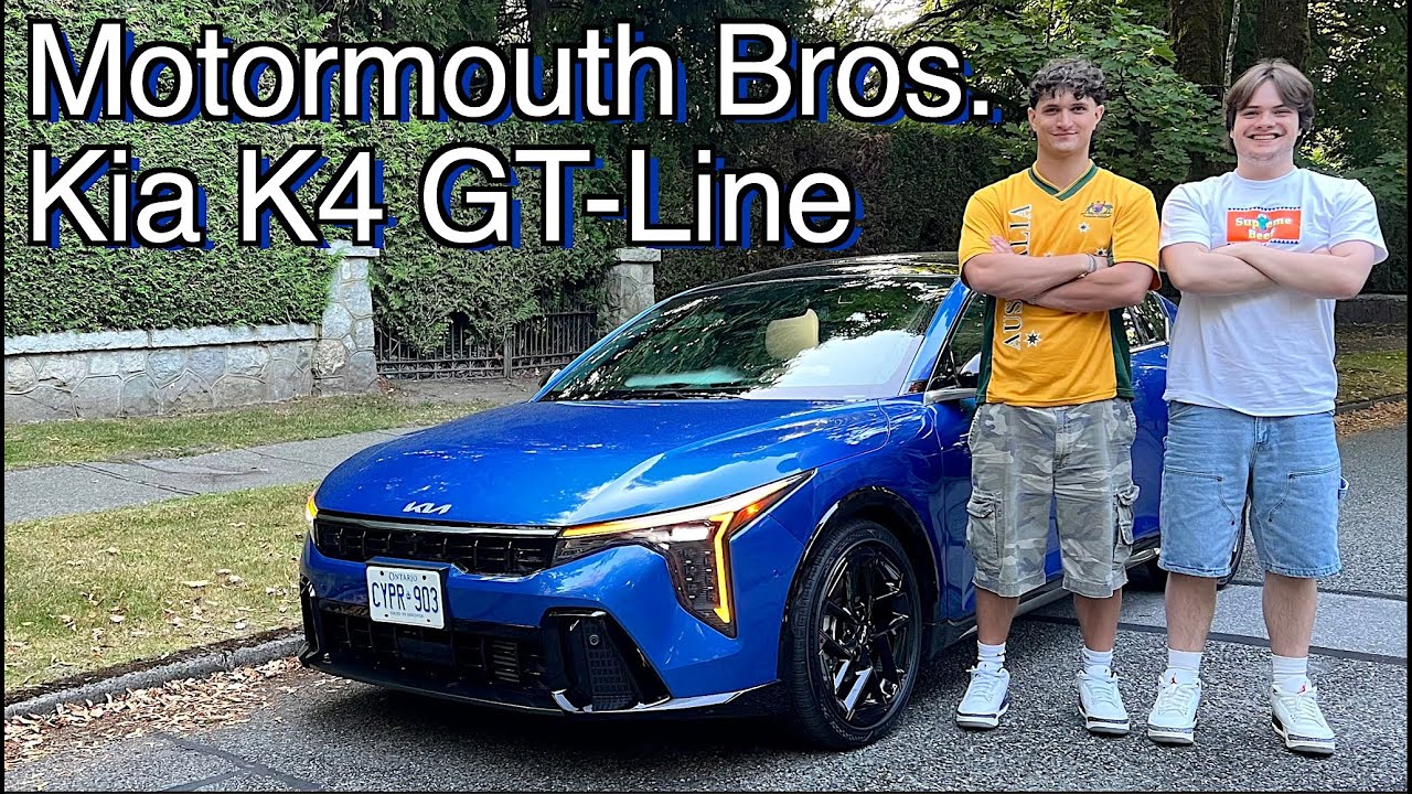 2026 Kia K4 GT-Line Review | Motormouth Bros.