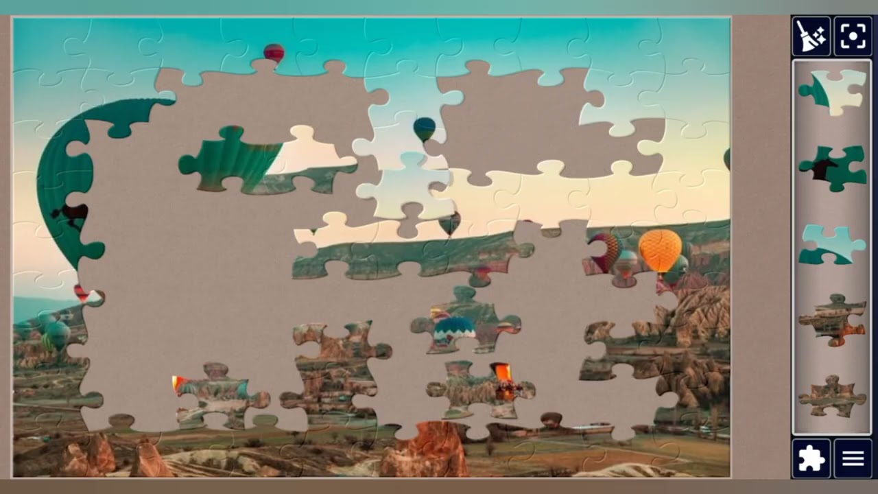 Cappadocia Hotairballoon Journey 🎈🌟🧩//beautiful jigsaw puzzle game 🧩//@jigsawpuzzle45 