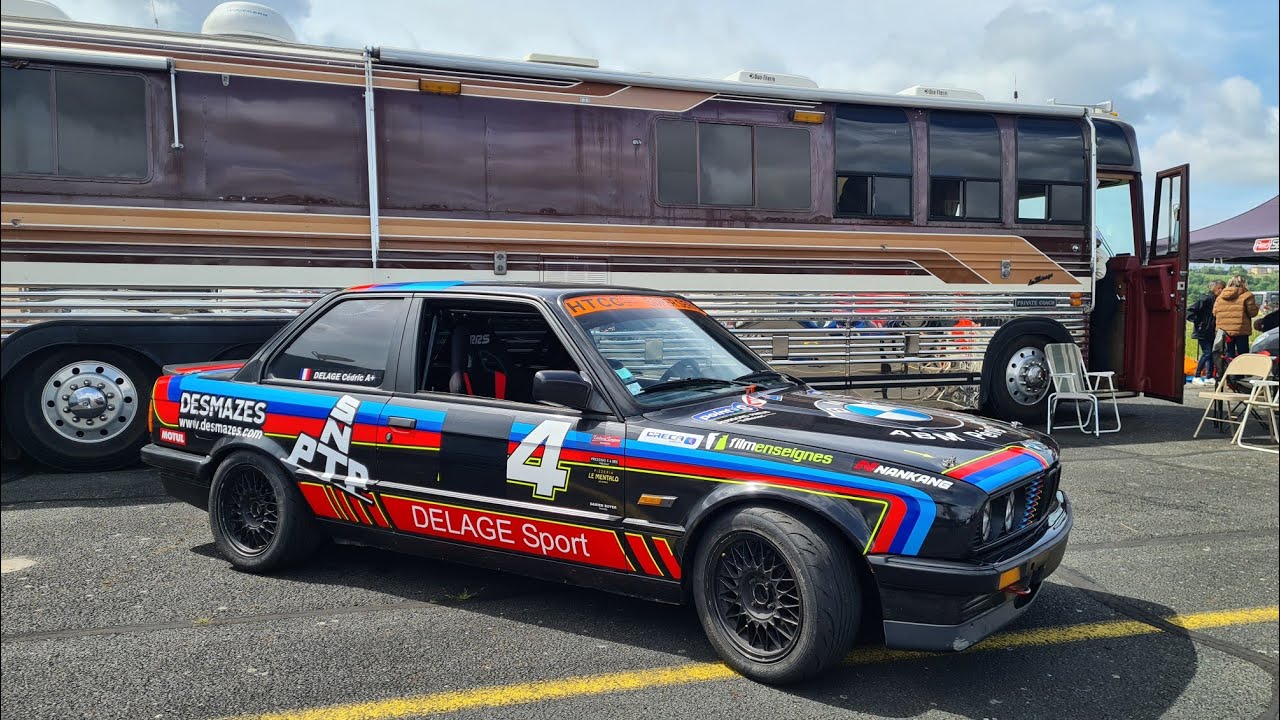 BMW 325i e30 Présentation HTCC  circuit albi 2021
