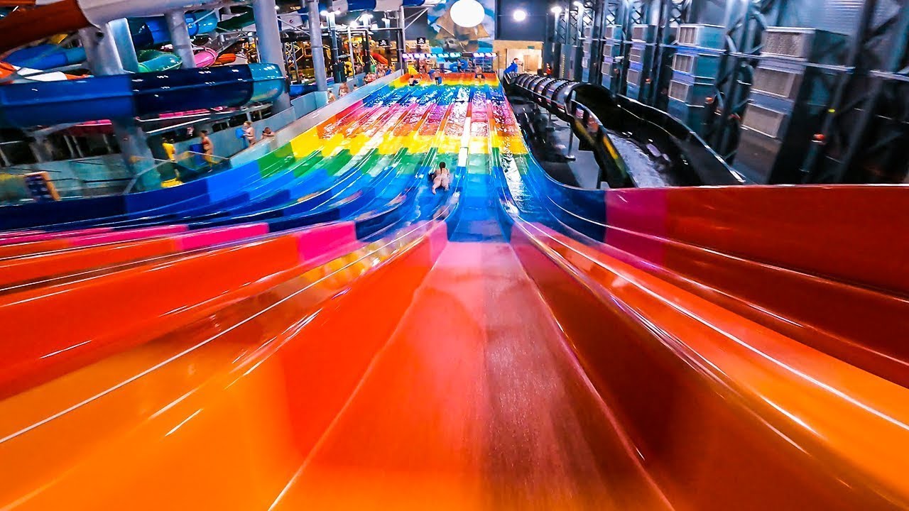 Rainbow Race Water Slide at Suntago