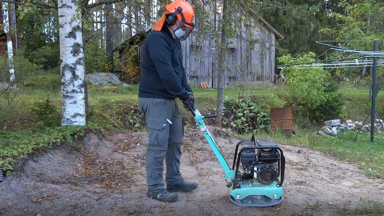 Maantiivistäjän käyttö