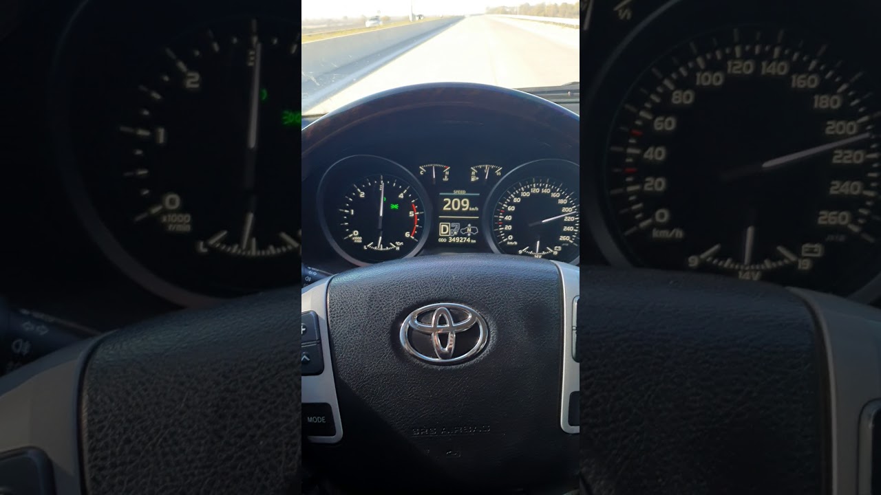 Toyota lc200 top speed