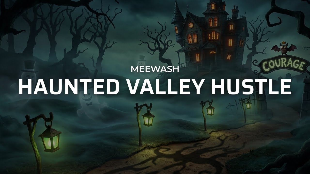 Meewash – Haunted Valley Hustle (Luigi’s Mansion–Inspired) 👻🟢 | Official Audio