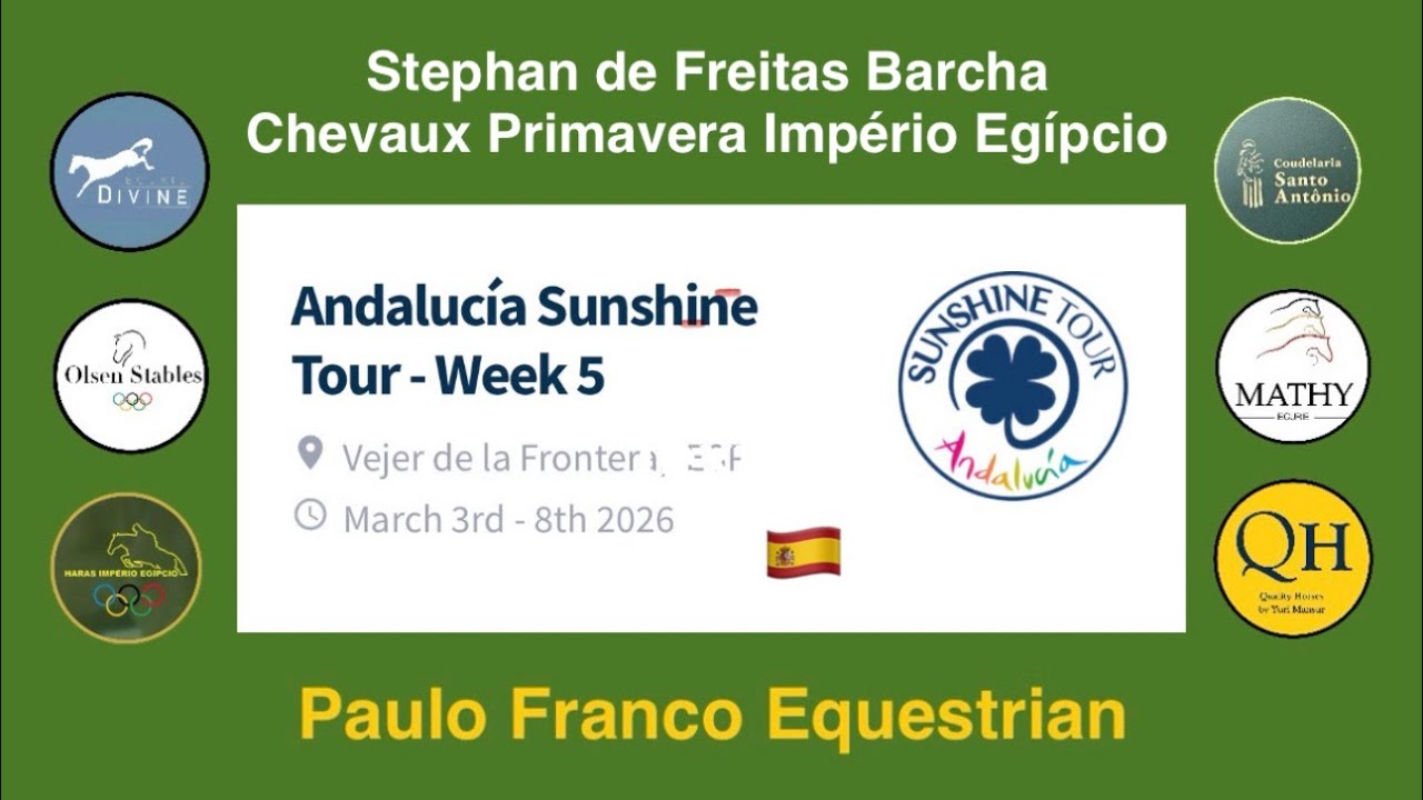 Stephan de Freitas Barcha - Chevaux Primavera Império Egípcio (06/03/2026)