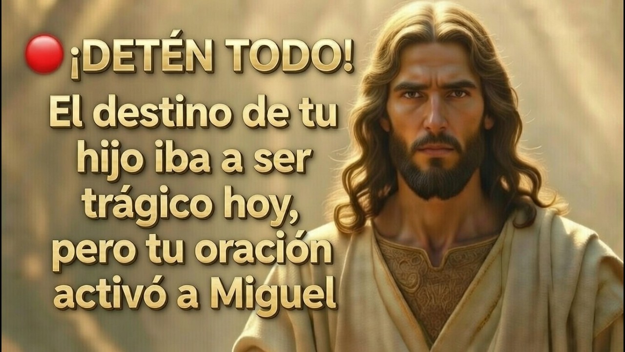 🔴 ¡DETÉN TODO! El destino de tu hijo iba a ser trágico hoy, pero tu oración activó a Miguel