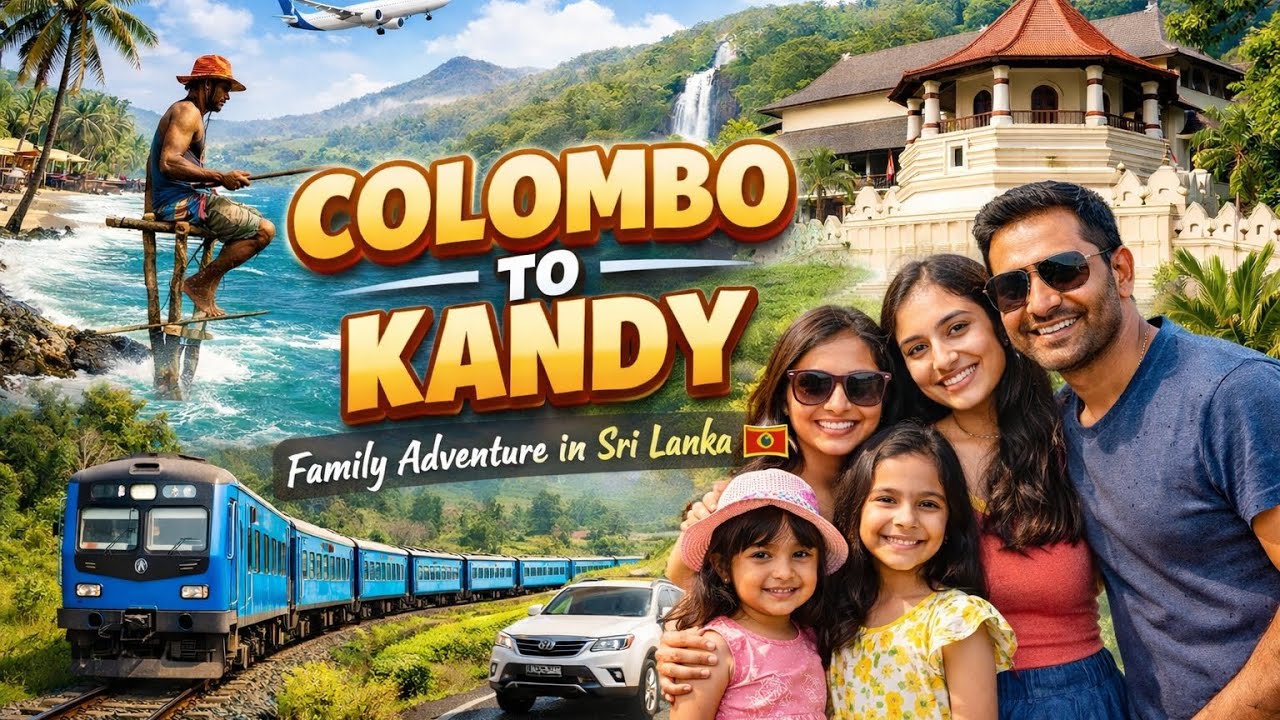Kandy Road Trip | Scenic Views & Family Moments