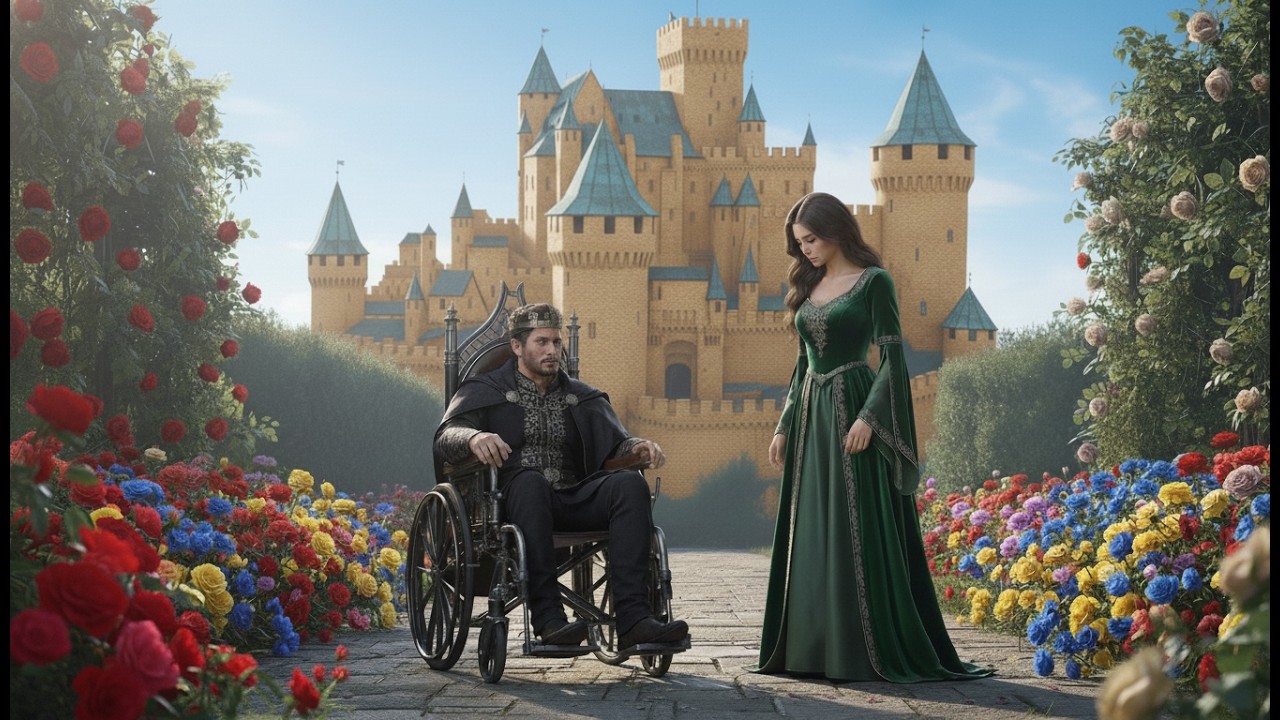 Ela foi obrigada a ser ajudante do Rei Alfa cadeirante mais temido do reino e descobriu um segredo