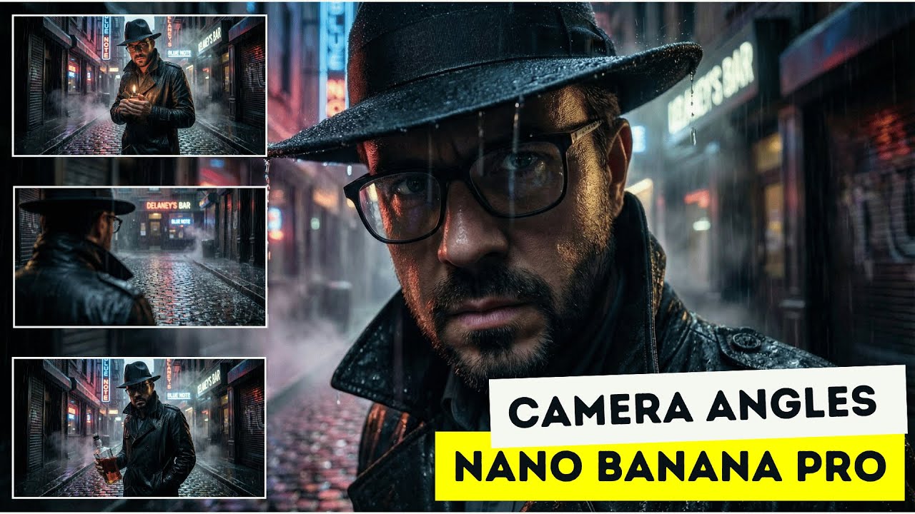 How to Generate Every Camera Angle in Nano Banana Pro (Cinematic AI Workflow)