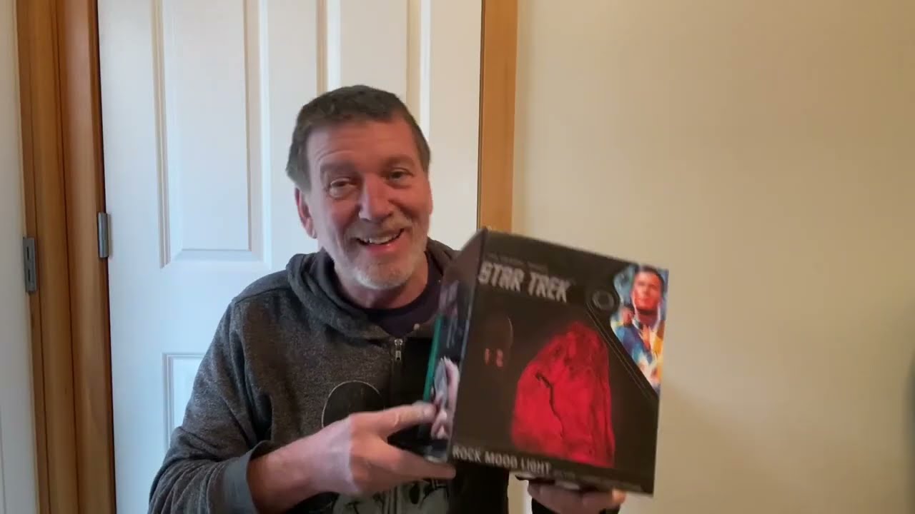 Star Trek Rock Mood Light Unboxing From The Wand Company