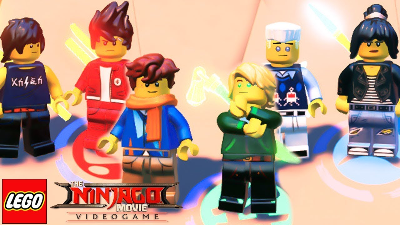 TODOS OS NINJAS ADOLESCENTES em The LEGO NINJAGO Movie Video Game