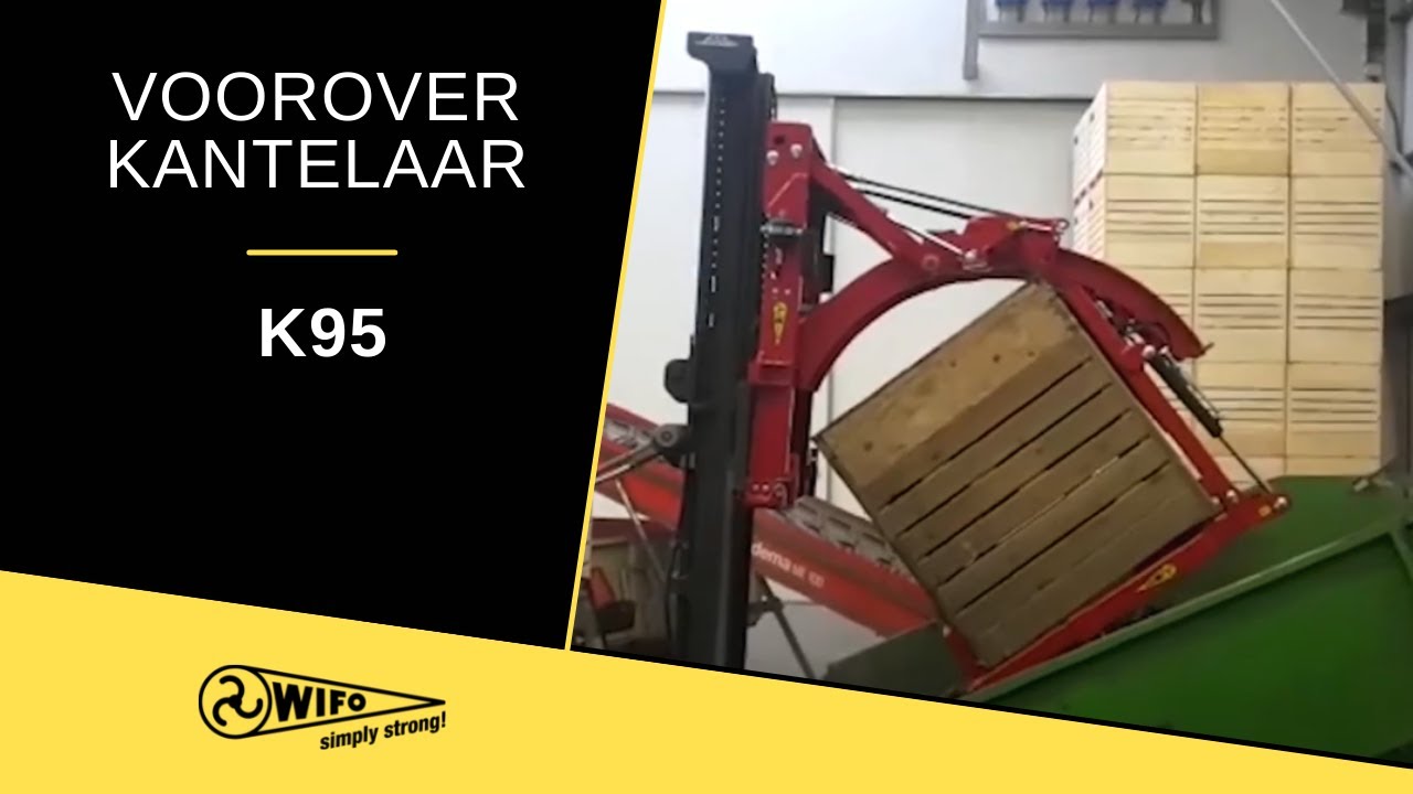 WIFO K95 Voorover kistenkantelaar | Forward tipping box rotator