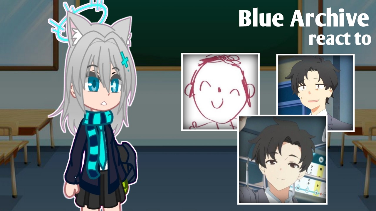 Blue Archive react to Tiktoks | Blue Archive the Animation react to Abydos + Sensei