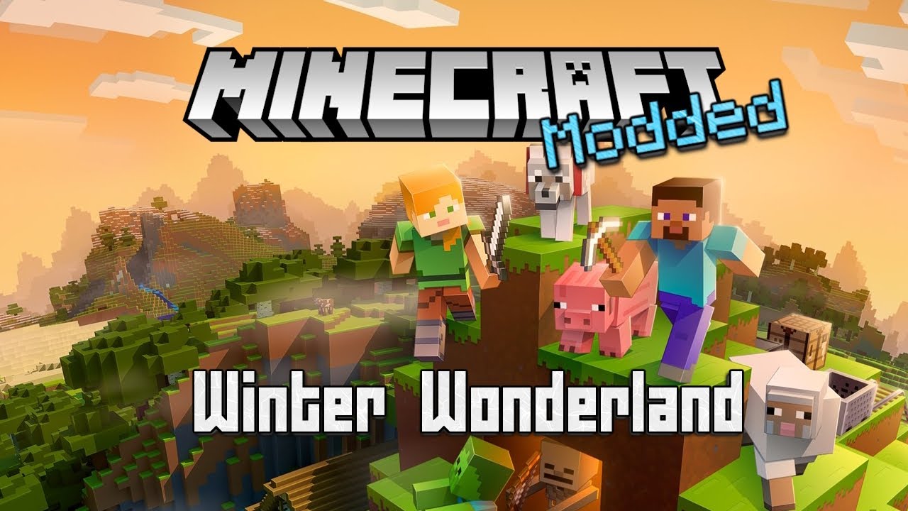 Baby's First Minecraft (Modded) | Winter Wonderland With Friends #1