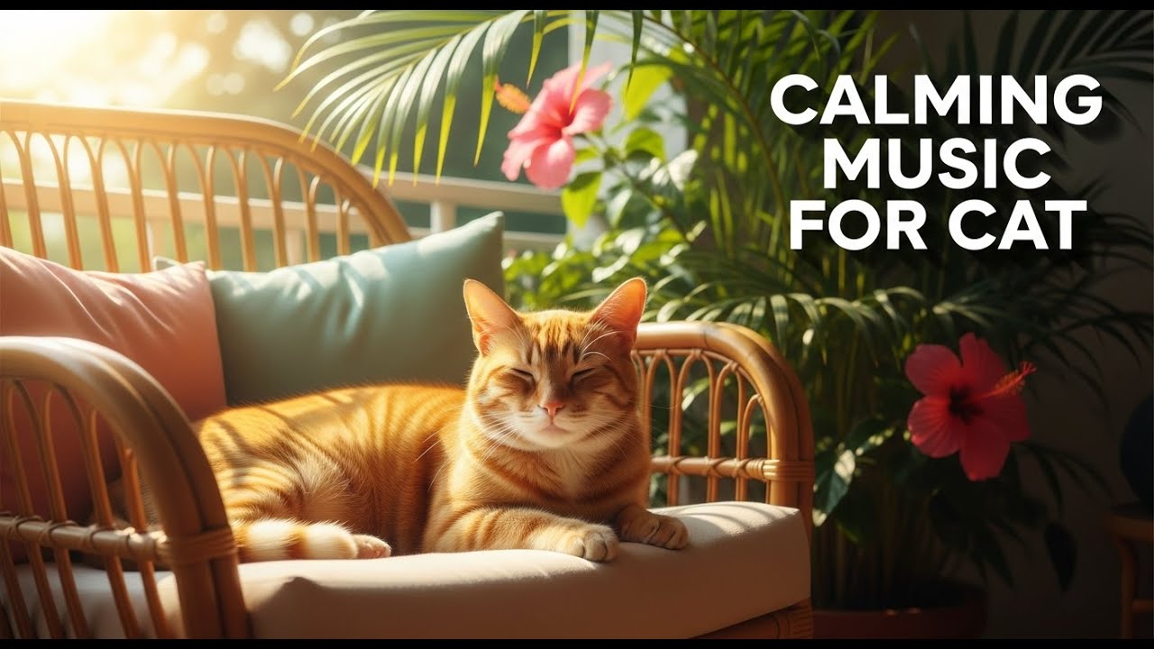 12 Hours of Soothing Sounds for Cats : Reduce Anxiety & Promote Deep Sleep 😻 Relaxing Music 😴